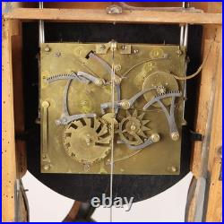 Pendule Neuchateloise Ancienne Bois Bronze Décorations XIXe Siècle Originale