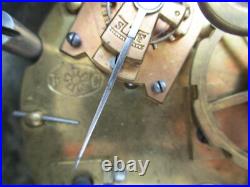 Pendule bronze globe céleste décor putti Ange d'époque XIXe siècle