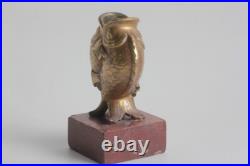 Petit vase Poissons bronze Chine XIXe siècle (61154) Petit vase Poissons bronze Chine XIXe siècle (61154)