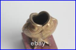 Petit vase Poissons bronze Chine XIXe siècle (61154) Petit vase Poissons bronze Chine XIXe siècle (61154)