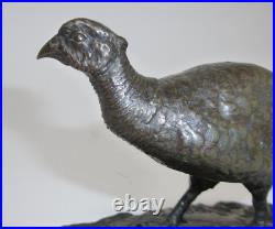 Pierre-Jules Mêne Bronze Faisan XIXe Siècle