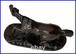 Pierre- Jules Mêne Cheval En Bronze Sculpture Équestre XIX Éme Siècle