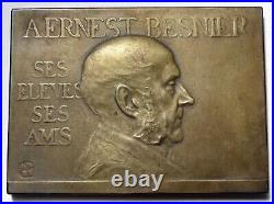 Plaque Ernest Besnier de l'Hôpital Saint-Louis 1872-1896 Paris par Charpentier