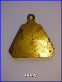 Plaque de métier -COMMISSIONNAIRE A PARIS- début XIXe siècle, N°5357, G. CREY