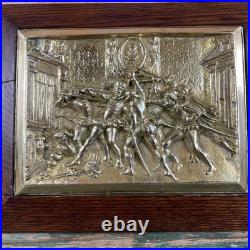 Plaque en bronze Assassinat du duc de Guise XVIIIe/XIXe siècle Plaque en bronze Assassinat du duc de Guise XVIIIe/XIXe siècle