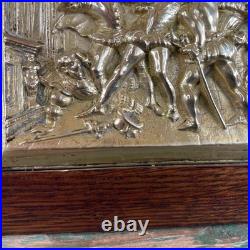Plaque en bronze Assassinat du duc de Guise XVIIIe/XIXe siècle