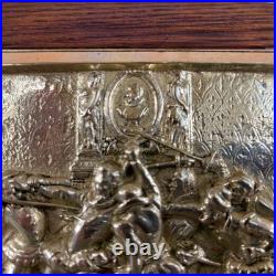 Plaque en bronze Assassinat du duc de Guise XVIIIe/XIXe siècle Plaque en bronze Assassinat du duc de Guise XVIIIe/XIXe siècle