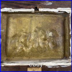 Plaque en bronze Assassinat du duc de Guise XVIIIe/XIXe siècle Plaque en bronze Assassinat du duc de Guise XVIIIe/XIXe siècle