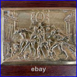 Plaque en bronze Assassinat du duc de Guise XVIIIe/XIXe siècle Plaque en bronze Assassinat du duc de Guise XVIIIe/XIXe siècle