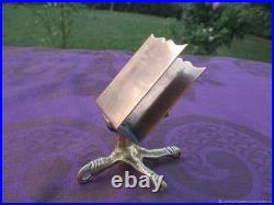 Porte Boîte d'allumettes ancienne Griffes d'agle bronze cuivre XIX siècle Porte Boîte d'allumettes ancienne Griffes d'agle bronze cuivre XIX siècle