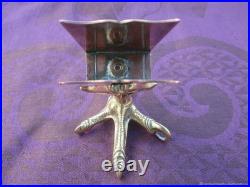Porte Boîte d'allumettes ancienne Griffes d'agle bronze cuivre XIX siècle Porte Boîte d'allumettes ancienne Griffes d'agle bronze cuivre XIX siècle