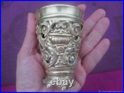 Porte-couverts ancien Porte-crayons Ajouré Bronze XIX siècle