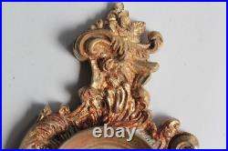 Porte montre à gousset mural bronze XIXe siècle (68270)