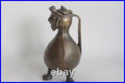 Pot verseuse à eau bénite bronze Deus Lumen XIXe siècle (75151)