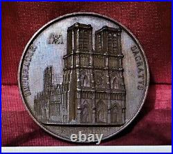 RARE Médaille Sacre de Napoléon Ier par Pie VII 1804 AN XIII PARIS