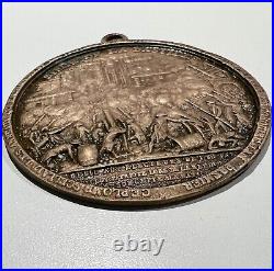 Rare Médaille Uniface Siège De La Bastille 1789 Paris Par Andrieu