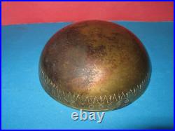 Rare bol en bronze persan/islamique/arabe pour l'eau du 18ème au XIXe siècle