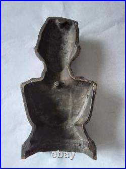 Rare demi buste bronze de l'empereur napoleon III XIX siecle hauteur 21 cm Rare demi buste bronze de l'empereur napoleon III XIX siecle hauteur 21 cm