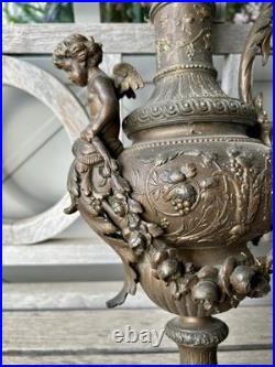 SPECTACULAIRE VASE AIGUIÈRE STYLE RENAISSANCE ET BAROQUE XIXe Siècle Éclectisme