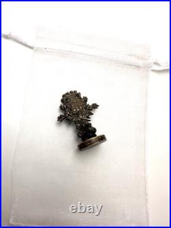 Sceau cachet époque XIXe siècle armoiries Carcassonne