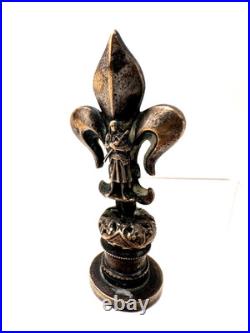 Sceau cachet fleur de Lys Jeanne d'arc époque XIXe siècle