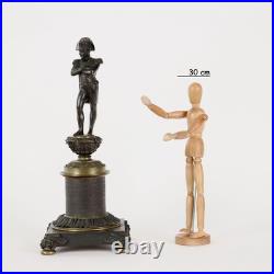Sculpture Ancienne Bronze Napoléon France XIXe-XXe Siècle Originale Sculpture Ancienne Bronze Napoléon France XIXe-XXe Siècle Originale