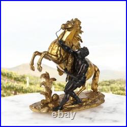 Sculpture Ancienne Dompteur à Cheval G. Coustou France XIXe Siècle Sculpture Ancienne Dompteur à Cheval G. Coustou France XIXe Siècle