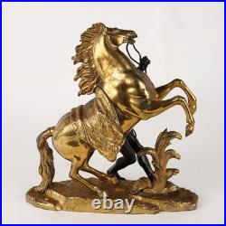 Sculpture Ancienne Dompteur à Cheval G. Coustou France XIXe Siècle Sculpture Ancienne Dompteur à Cheval G. Coustou France XIXe Siècle
