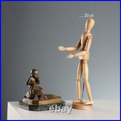 Sculpture Ancienne Enfant et Tortue Bronze Italie XIXe-XXe Siècle Originale