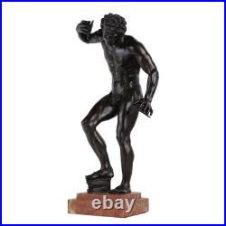 Sculpture Ancienne avec Sujét Mythologique en Bronze XIXe Siècle