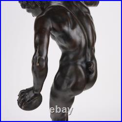 Sculpture Ancienne avec Sujét Mythologique en Bronze XIXe Siècle