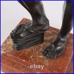 Sculpture Ancienne avec Sujét Mythologique en Bronze XIXe Siècle