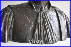 Sculpture en bronze avec cachet de fondeur, XIX éme siècle Homme De Loi