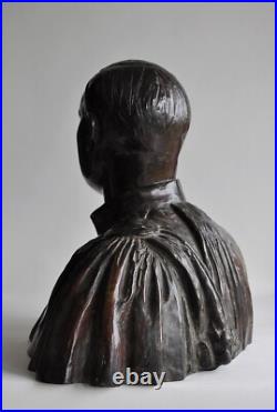 Sculpture en bronze avec cachet de fondeur, XIX éme siècle Homme De Loi