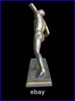 Sculpture en bronze signée Oskar Gladenbeck Fondeur Berlin, fin XIXe siècle Sculpture en bronze signée Oskar Gladenbeck Fondeur Berlin, fin XIXe siècle