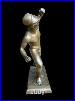 Sculpture en bronze signée Oskar Gladenbeck Fondeur Berlin, fin XIXe siècle Sculpture en bronze signée Oskar Gladenbeck Fondeur Berlin, fin XIXe siècle