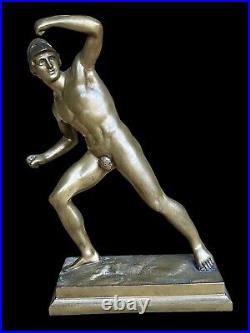 Sculpture en bronze signée Oskar Gladenbeck Fondeur Berlin, fin XIXe siècle Sculpture en bronze signée Oskar Gladenbeck Fondeur Berlin, fin XIXe siècle