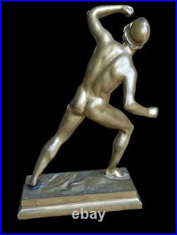 Sculpture en bronze signée Oskar Gladenbeck Fondeur Berlin, fin XIXe siècle Sculpture en bronze signée Oskar Gladenbeck Fondeur Berlin, fin XIXe siècle
