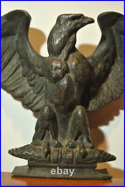 Sculpture statue bronze ancienne 19 siècle XIX aigle impérial Empire Tuilerie