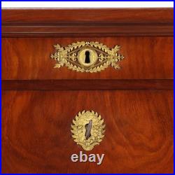 Secrètaire Ancien Empire Acajou Noyer Bronze XIXe Siècle Original Secrètaire Ancien Empire Acajou Noyer Bronze XIXe Siècle Original