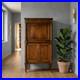 Secretaire-Ancien-Empire-Noyer-Bronze-Italie-du-XIXe-Siecle-Original-01-hlfl
