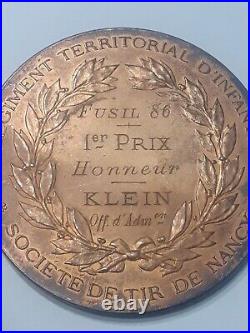 Silver Medal Medaille Bronze 19 Eme 63g