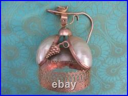 Sonnette Clochette ancienne domestiques en bronze nacre XIXe siècle