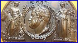 Spectaculaire médaille Louis Philippe Conservatoire Royal Arts et Métiers 1847