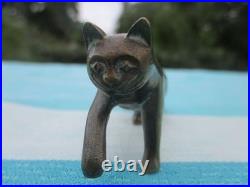 Statuette Ancienne Sculpture Miniature Petit Chat Bronze XIX éme siècle Statuette Ancienne Sculpture Miniature Petit Chat Bronze XIX éme siècle
