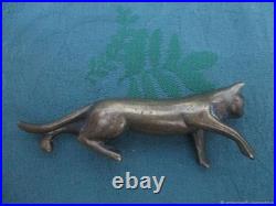 Statuette Ancienne Sculpture Miniature Petit Chat Bronze XIX éme siècle Statuette Ancienne Sculpture Miniature Petit Chat Bronze XIX éme siècle