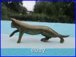 Statuette Ancienne Sculpture Miniature Petit Chat Bronze XIX éme siècle Statuette Ancienne Sculpture Miniature Petit Chat Bronze XIX éme siècle