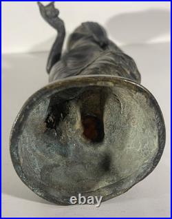 Statuette en bronze travail Inde du Nord ou Afghanistan ou Pakistan XIXe siècle