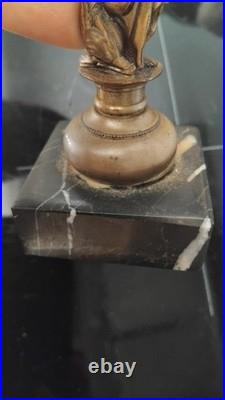 Sujet En Bronze XIX Eme Siècle sortie De Bain Deese