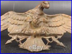 Superbe, Grand Aigle Impérial en Bronze. Napoléon, Empire. XIXe siècle